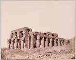Thebes. Ramesséion. Vue d'ensemble.
