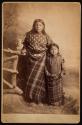 [Native American woman and child]