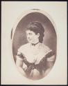 [Actress or opera singer in profile]