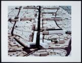 [Tree lined boulevard on model of planned Baghdad street]