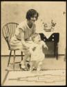 [Woman (model Ruth Malcomson) with baby]