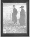 [Alvin Langdon Coburn and mother, possibly at Niagara Falls]