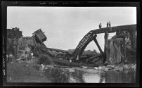 [Railroad bridge collapse]