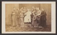 [Pope Pious IX and members of the Papal court]