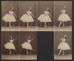 [Maria Surovshchikova-Petipa (uncut sheet of cartes de visite)]