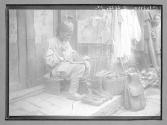 [Chinese man at work]