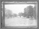 Mukden (Chine) le Mausolee/du nord-Facade