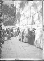 Jerusalem Juifs au Mur des Lamentations