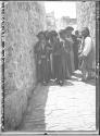 Jerusalem Juifs Se Rendant a la Priere