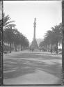 Barcelone-Promenade et/monument de Colon (Espagne)