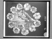 [Spanish Couple with flower mask]