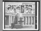 [Man, Woman And Columns]