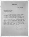 [Copy of letter from Robert W. Deforest]