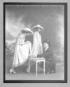 Iva and Cristin Fay, the Eclair Twins with Billy Wells