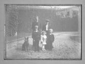 Belgique Pcesse Albert et enfants/Cliche C.Chusseau-Flaviens