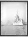 U.S.S. Brooklyn On Return From Santiago Fight. 1898
