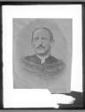 Captain Dreyfus, from a photograph taken by French Police Authorities, immediately after the ceremony of degradation. This portrait is forbidden in France.