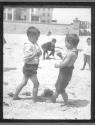 [Children at Atlantic City Beach]