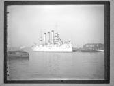 U.S.S. Brooklyn On Return From Santiago Fight. 1898
