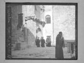 Jerusalem Near Church Of Holy Sefru Greek Priests