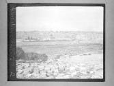 Jerusalem From Mt Olives Panorama No 2
