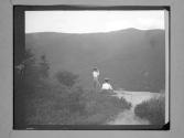 [Woman In Mountain Landscape]