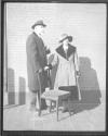 [C. Irving Fisher and woman]
