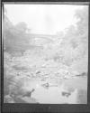 [Bridge And Domestic Architecture Over Creek]