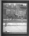 Street Scene E 70th St N.Y./ Old Horse And Sulky Front Of Display = Dr