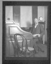 C.L.F. At His Office Desk
