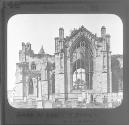 Melrose Abbey from E