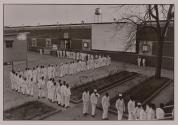 Prison yard, Texas