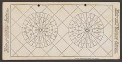 [Salesman's demonstration card with a line drawn diagram]