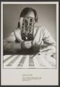 [Kodak scientist inspects high speed film negatives]