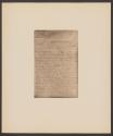 Robert Louis Stevenson Letter Written in Honolulu