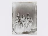 [Woman, man and four children]