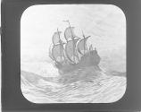 The Mayflower at Sea.