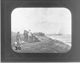Moran-Departure of Pilgrims from Southampton.