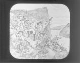 Gen Wolf Climbing Heights of Abraham, 1759.