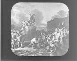 Pulling Down Statue of George III, 1776.