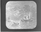 Action Between the Serapis and Bon Homme Richard, 1779.