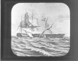 Constitution and Guerriere, 1812.