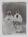 [Woman and man]