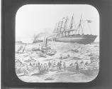 Landing of Atlantic Cable in Newfoundland, 1866.