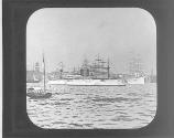 Maine in Havana Harbor, 1898.