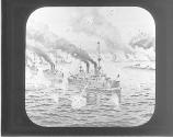 Admiral Dewey's Victory at Manila, 1898.