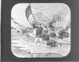 Landing US Marines in Cuba, 1898.