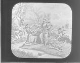 Ponce de Leon discovering Floridia, 1512.