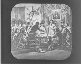 Discussion over the Charter at Hartford, 1687.