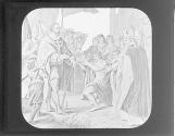 William the Conqueror receiving the Crown, 1066.